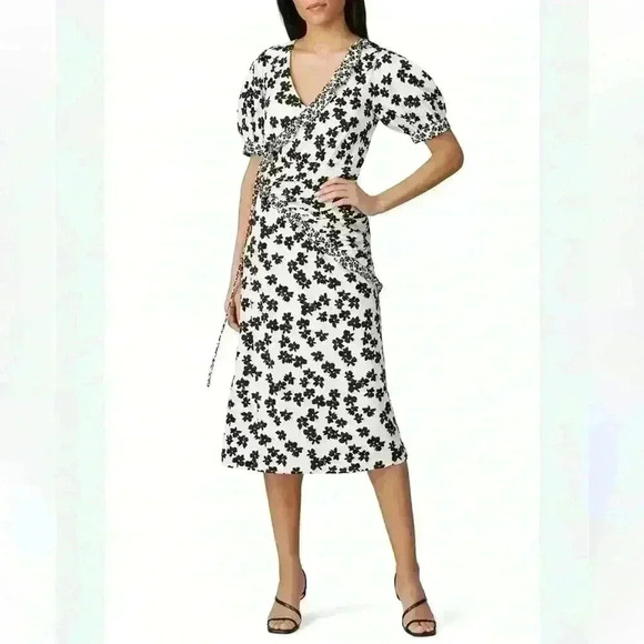 Love, Whit by Whitney Port floral wrap dress - Picture 1 of 4